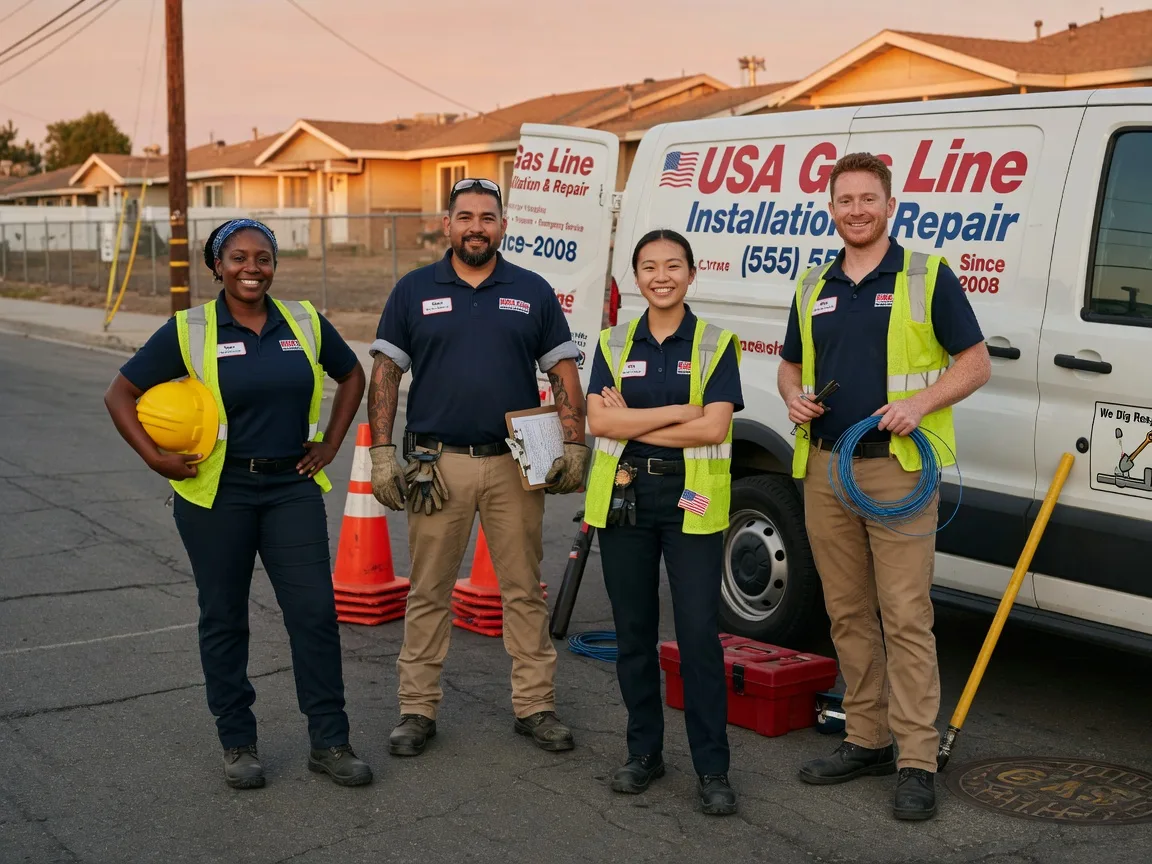 Gas Line Installation company in Frenchville, ME
